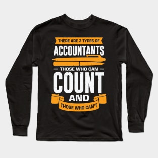 Funny Accountant CPA Gift Long Sleeve T-Shirt